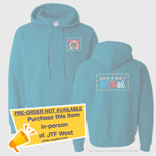 Load image into Gallery viewer, JTF 2026 Pullover Hoodie ANTIQUE SAPPHIRE Adult Sizes