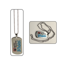 Load image into Gallery viewer, JTF Stainless Steel Dog Tag Necklace