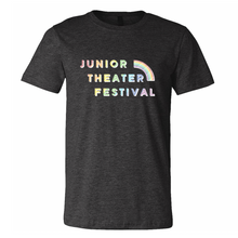 Load image into Gallery viewer, JTF 2024 Rainbow T-Shirt (Proceeds benefit JumpStart Theatre)