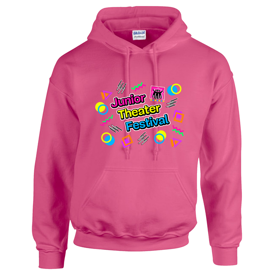 JTF 2024 Pullover Hoodie Safety Pink ADULT SIZES