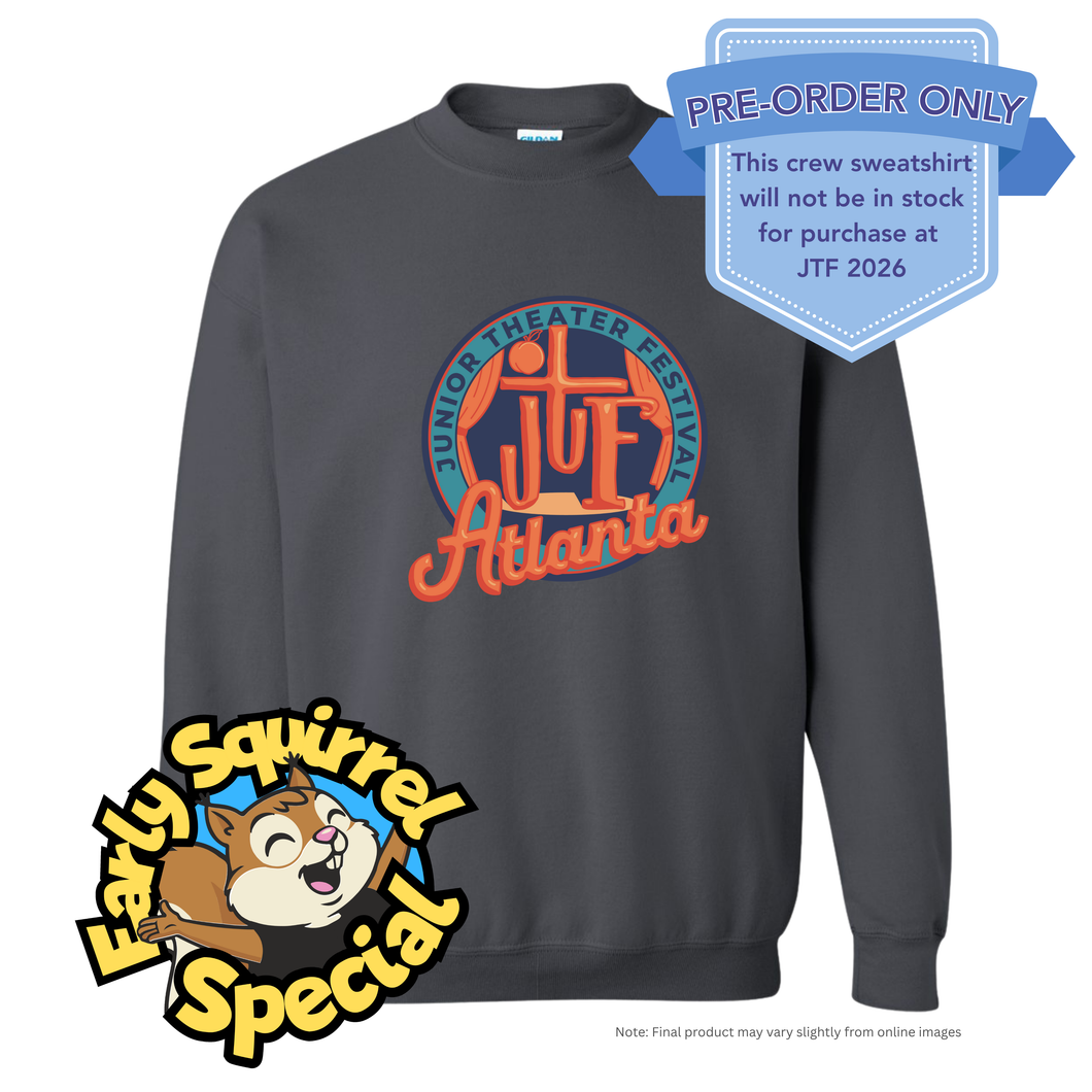 JTF 2026 Atlanta Crew Sweatshirt CHARCOAL - PRE-ORDER ONLY