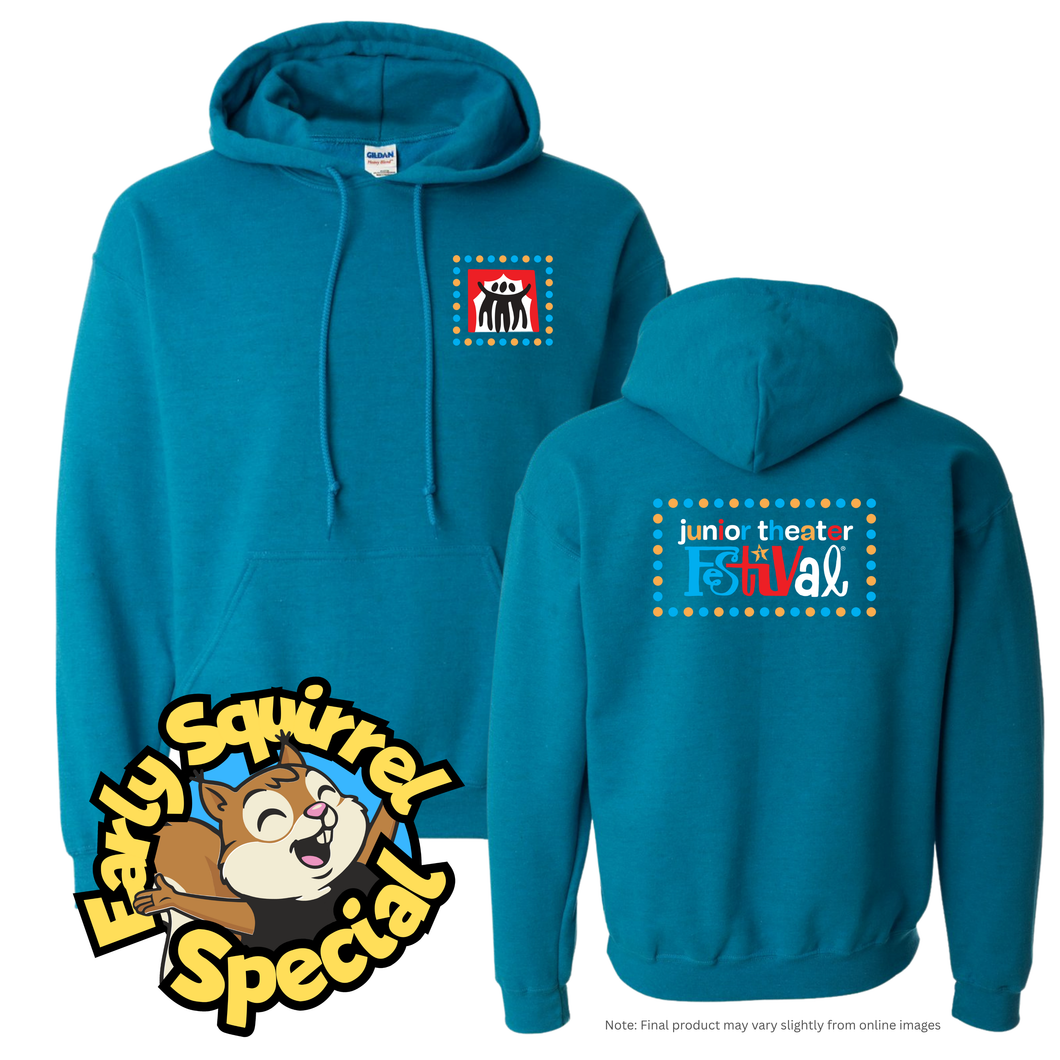 JTF 2026 Pullover Hoodie ANTIQUE SAPPHIRE Adult Sizes