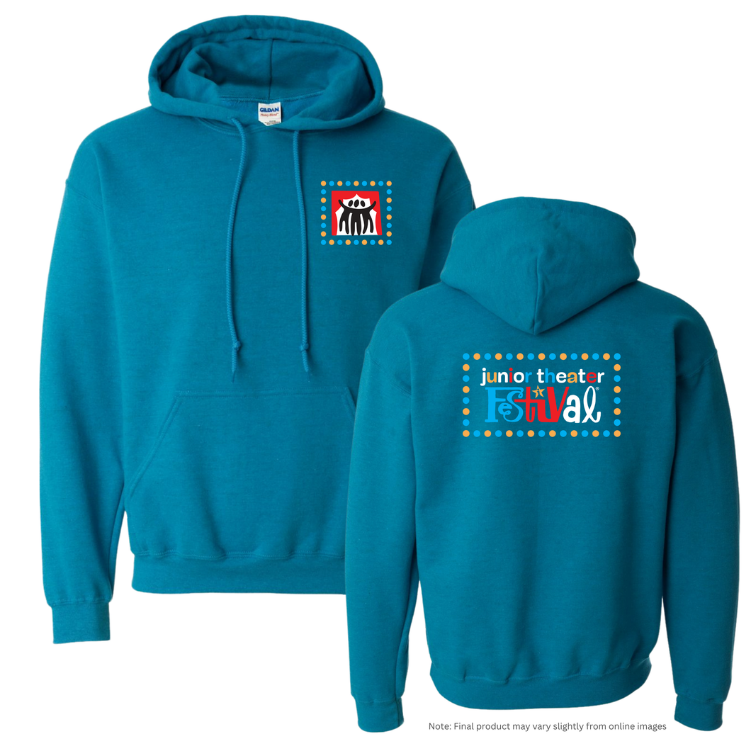 JTF 2026 Pullover Hoodie ANTIQUE SAPPHIRE Adult Sizes