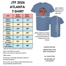 Load image into Gallery viewer, JTF 2026 Atlanta T-Shirt PEACH