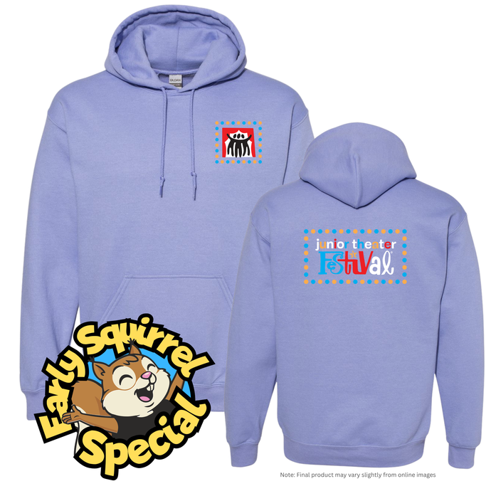 JTF 2026 Pullover Hoodie VIOLET Adult Sizes