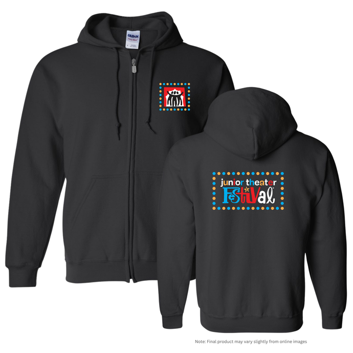 JTF 2026 Zip Hoodie BLACK Youth Size