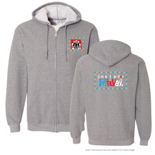 Load image into Gallery viewer, JTF 2026 Zip Hoodie GRAPHITE HEATHER